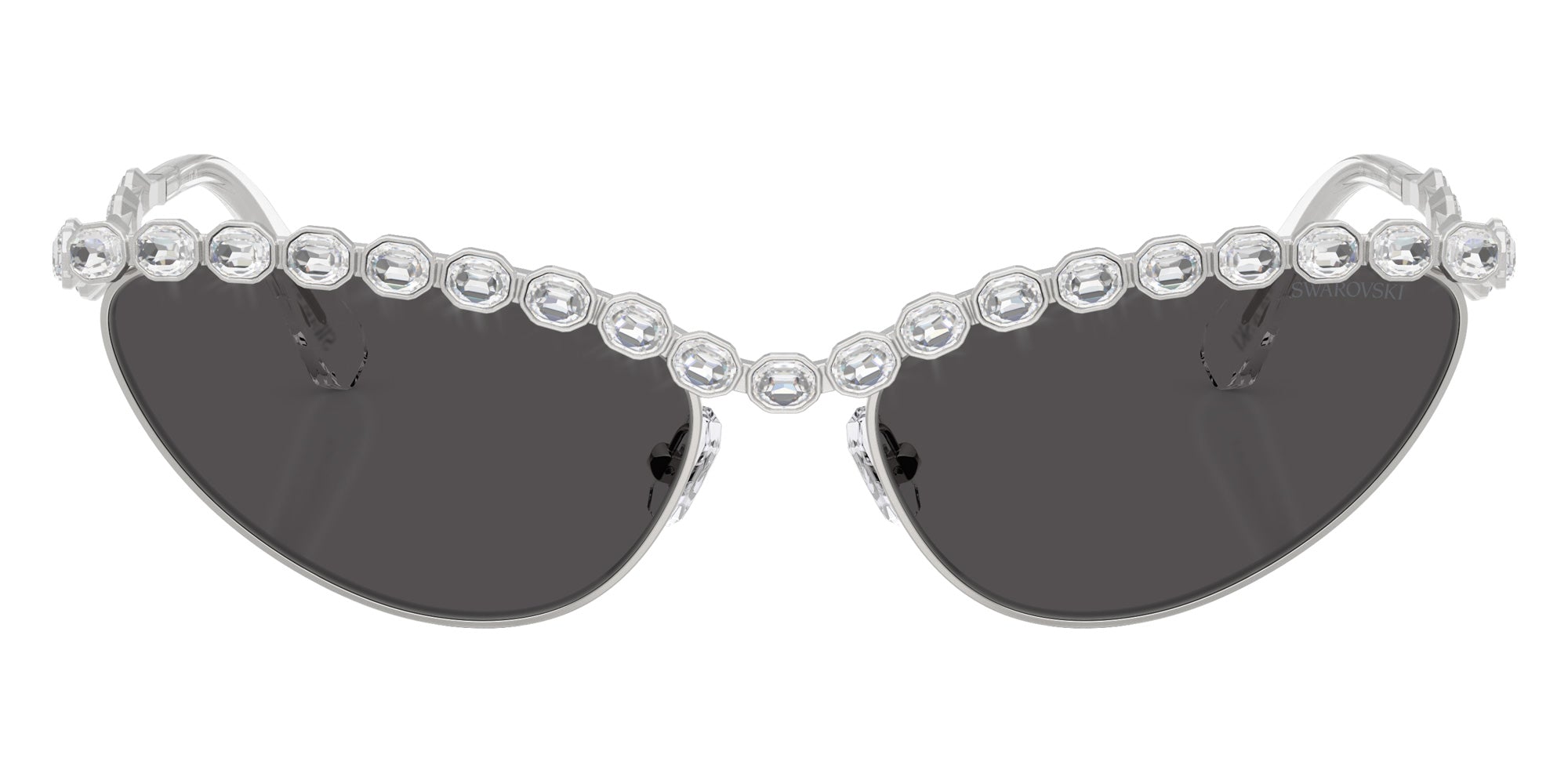 Swarovski SK7030 400187 59 - Silver / Dark Gray #id:sk7030400187_s:100100