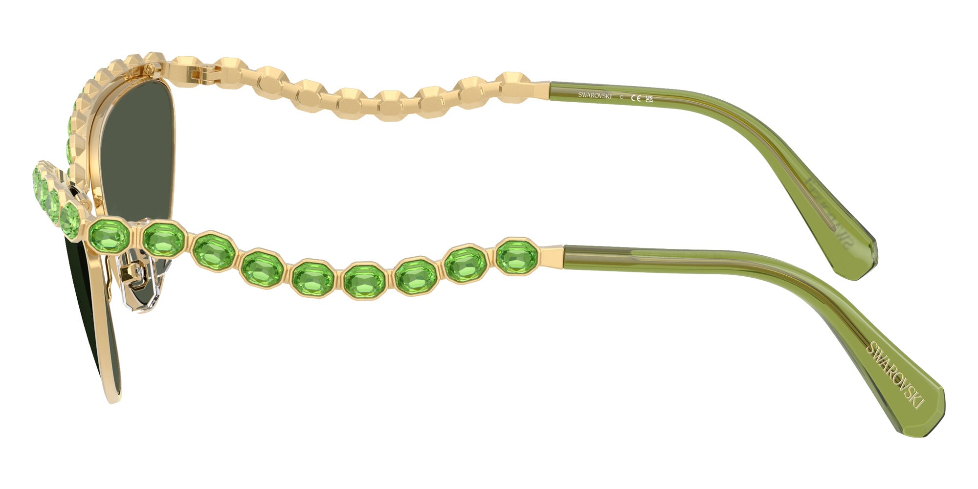 Swarovski SK7030 401782 59 - Gold / Light Green #id:sk7030401782_s:102110