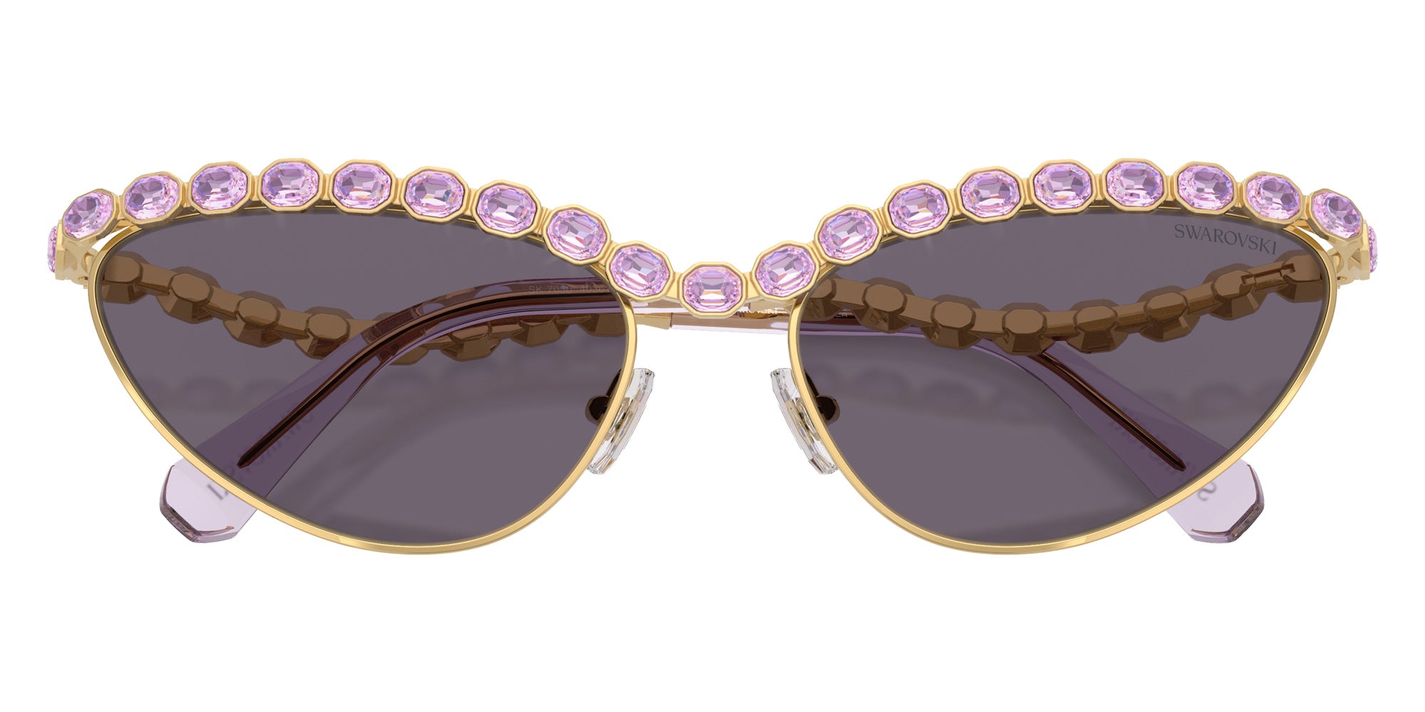 Swarovski SK7030 40361A 59 - Gold / Violet #id:sk703040361a_s:104120
