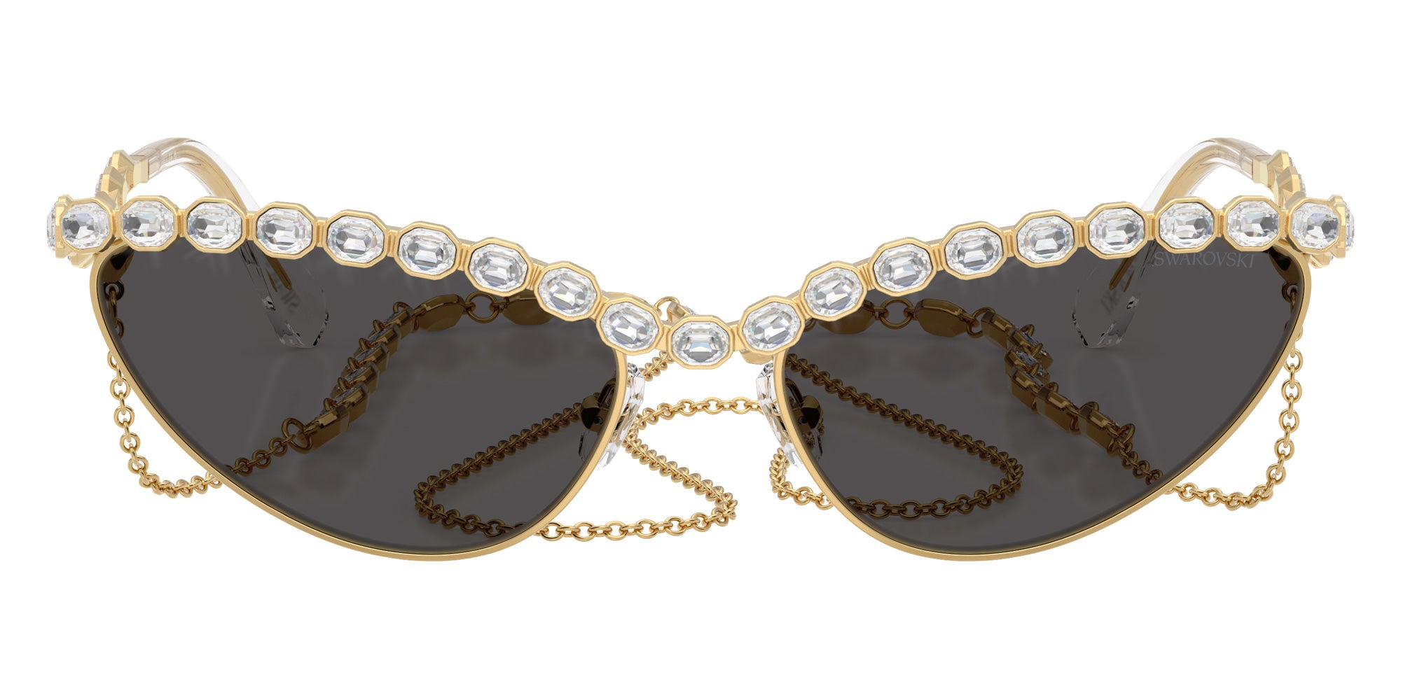 Swarovski SK7030 403987 59 - Gold / Dark Gray #id:sk7030403987_s:106100