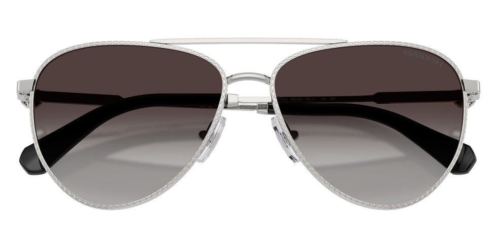 Swarovski SK7031 40018G 59 - Silver / Gradient Gray #id:sk703140018g_s:100120