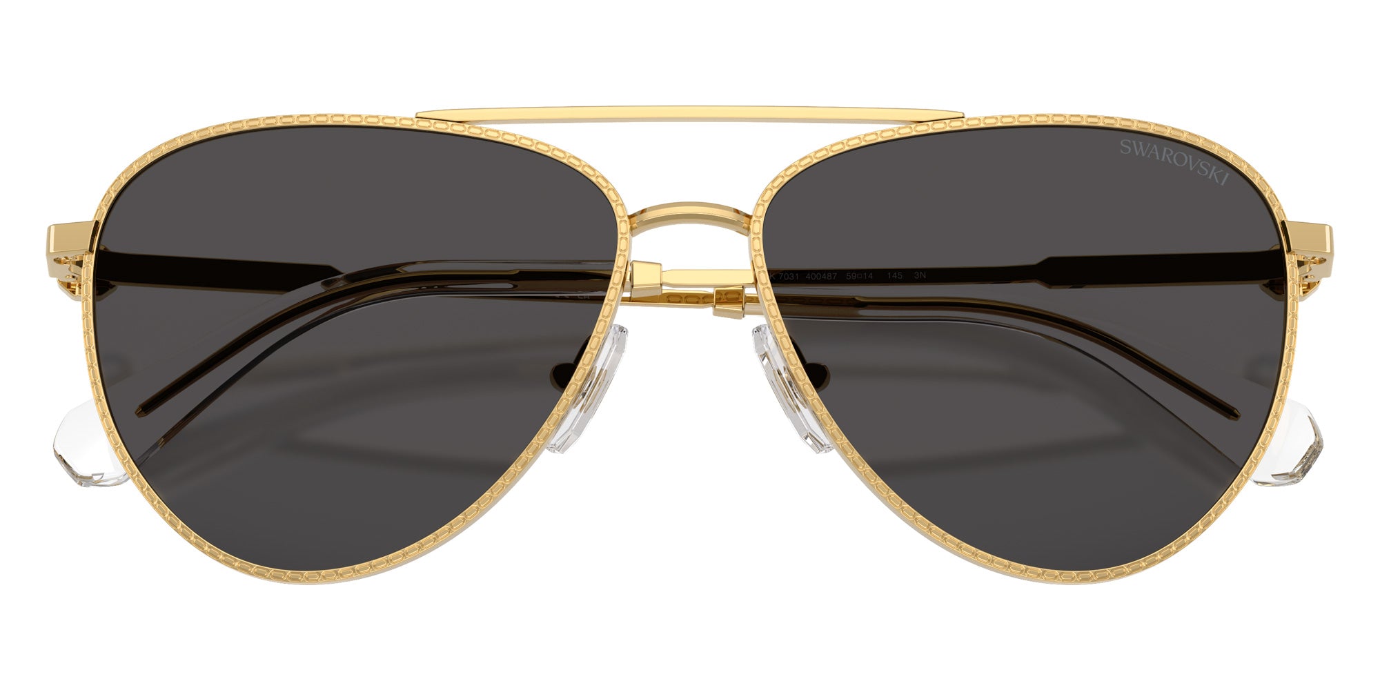 Swarovski SK7031 400487 59 - Gold / Dark Gray #id:sk7031400487_s:102120
