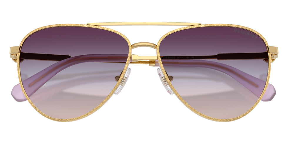 Swarovski SK7031 4036U7 59 - Gold / Gradient Light Brown/Blue/Violet #id:sk70314036u7_s:106120