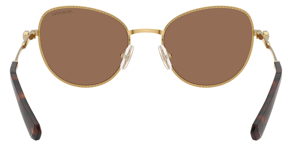 Swarovski SK7032 400473 54 - Gold / Dark Brown #id:sk7032400473_s:102115