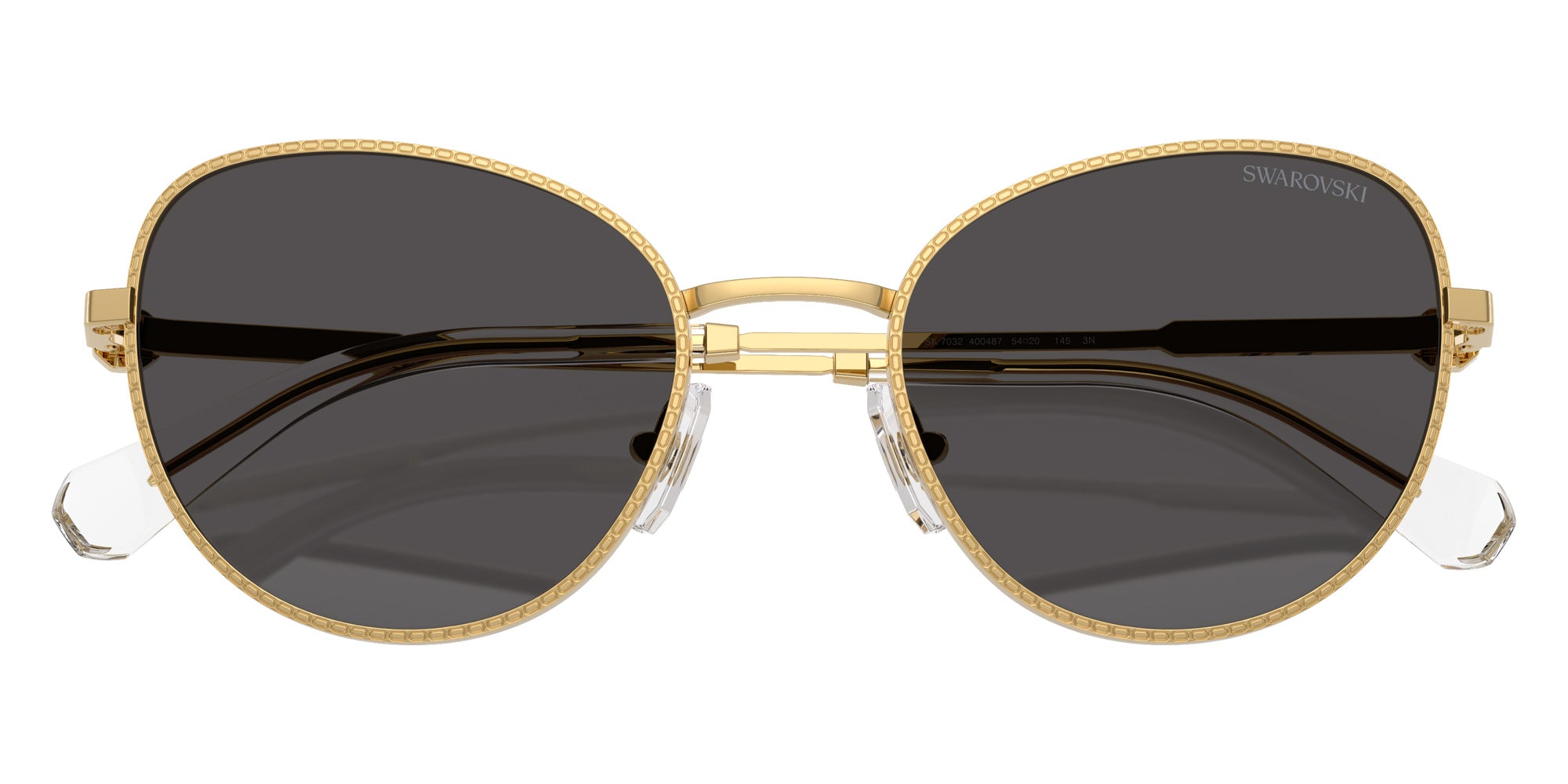 Swarovski SK7032 400487 54 - Gold / Dark Gray #id:sk7032400487_s:104120