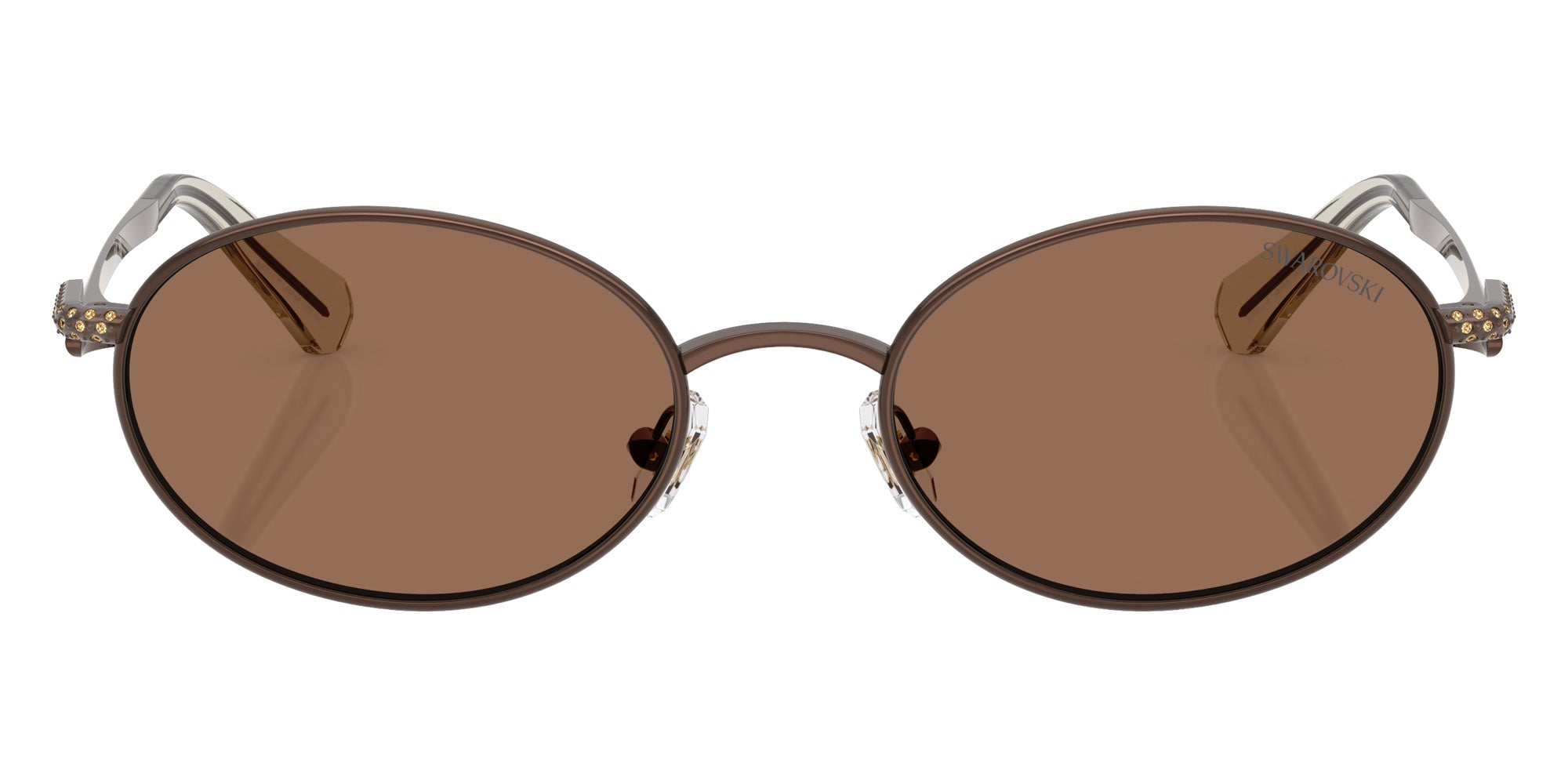 Swarovski SK7033 400273 53 - Brown / Dark Brown #id:sk7033400273_s:102100