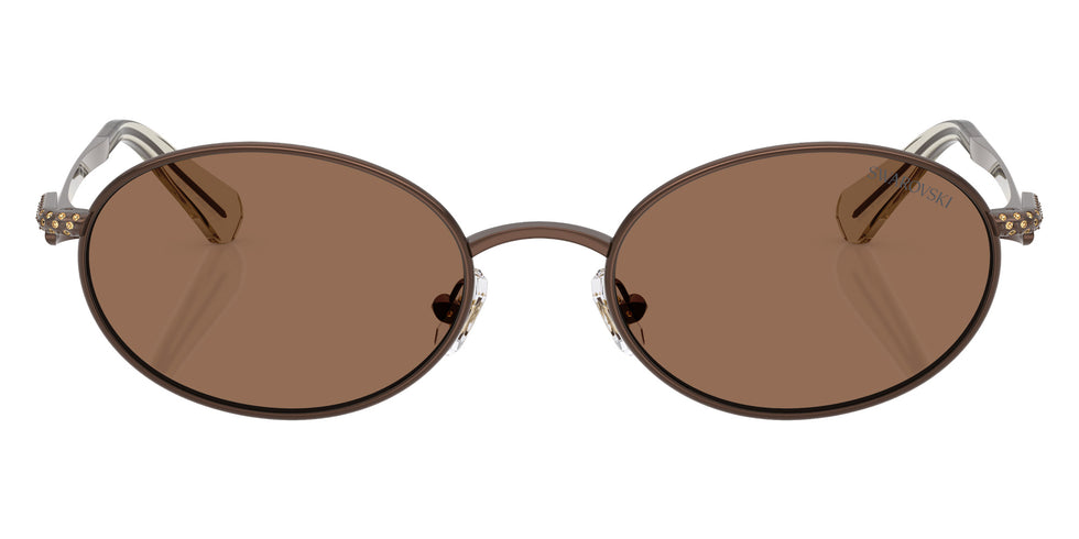 Swarovski SK7033 400273 53 - Brown / Dark Brown #id:sk7033400273_s:102100