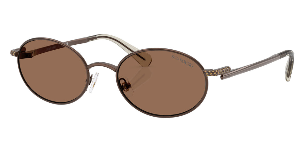 Swarovski SK7033 400273 53 - Brown / Dark Brown #id:sk7033400273_s:102105