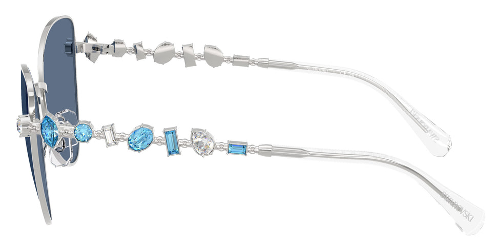 Swarovski SK7034 401A80 56 - Silver / Dark Blue #id:sk7034401a80_s:100110