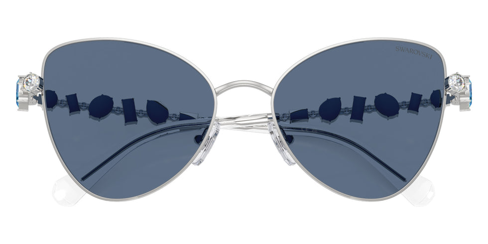 Swarovski SK7034 401A80 56 - Silver / Dark Blue #id:sk7034401a80_s:100120
