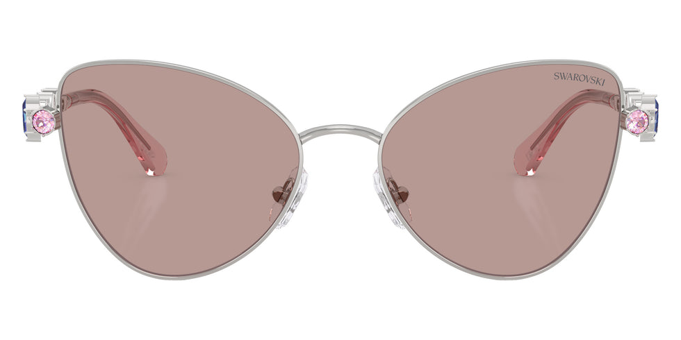 Swarovski SK7034 401M7N 56 - Silver / Light Purple Brown #id:sk7034401m7n_s:102100
