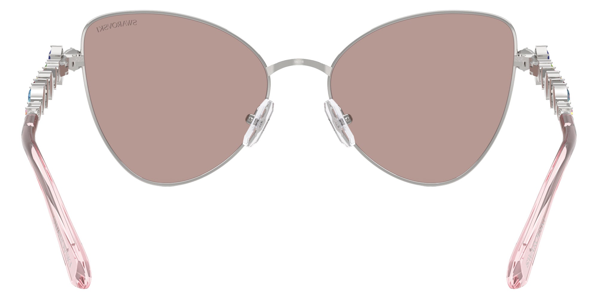 Swarovski SK7034 401M7N 56 - Silver / Light Purple Brown #id:sk7034401m7n_s:102115
