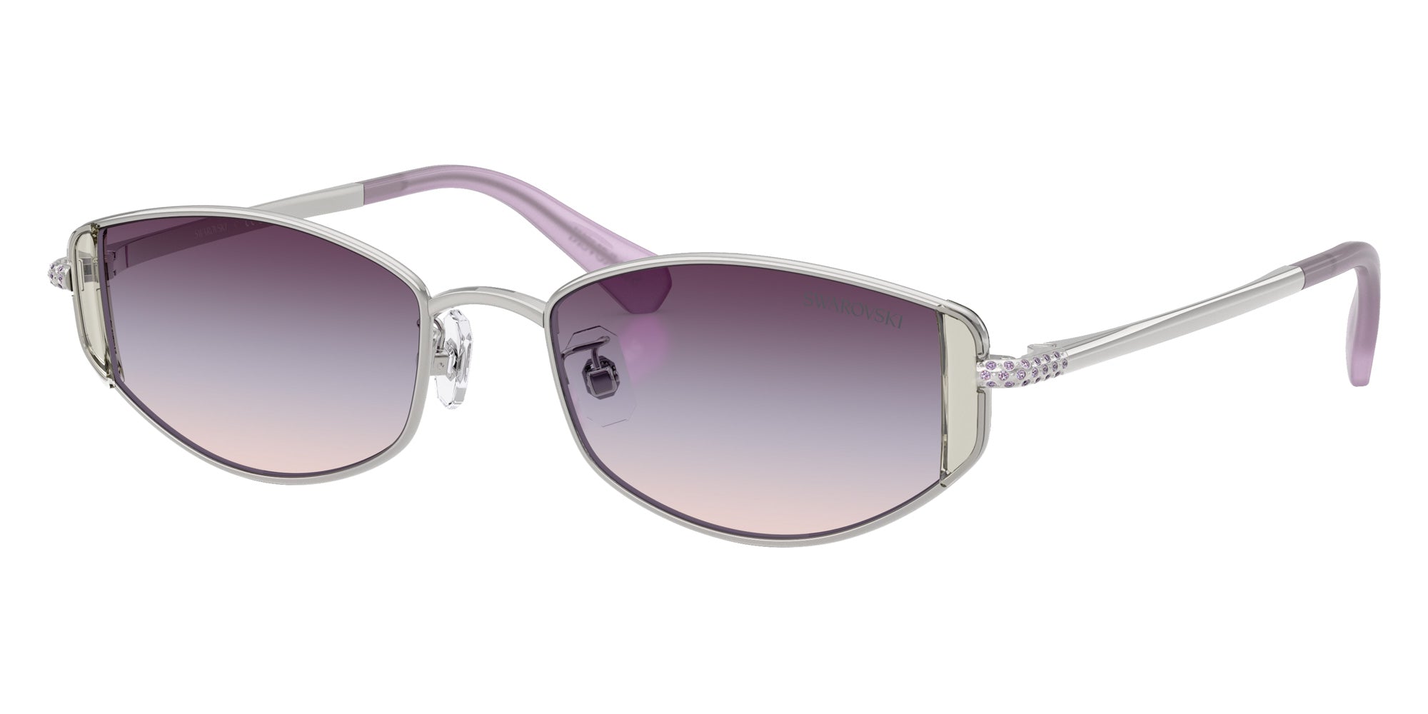 Swarovski SK7035D 4001U7 53 - Silver / Gradient Purple #id:sk7035d4001u7_s:100105