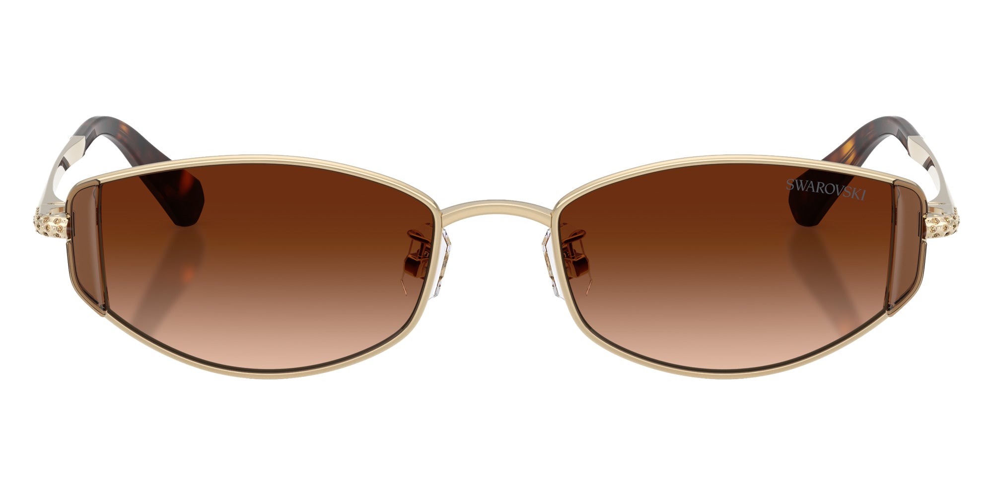 Swarovski SK7035D 401374 53 - Pale Gold / Gradient Brown #id:sk7035d401374_s:102100