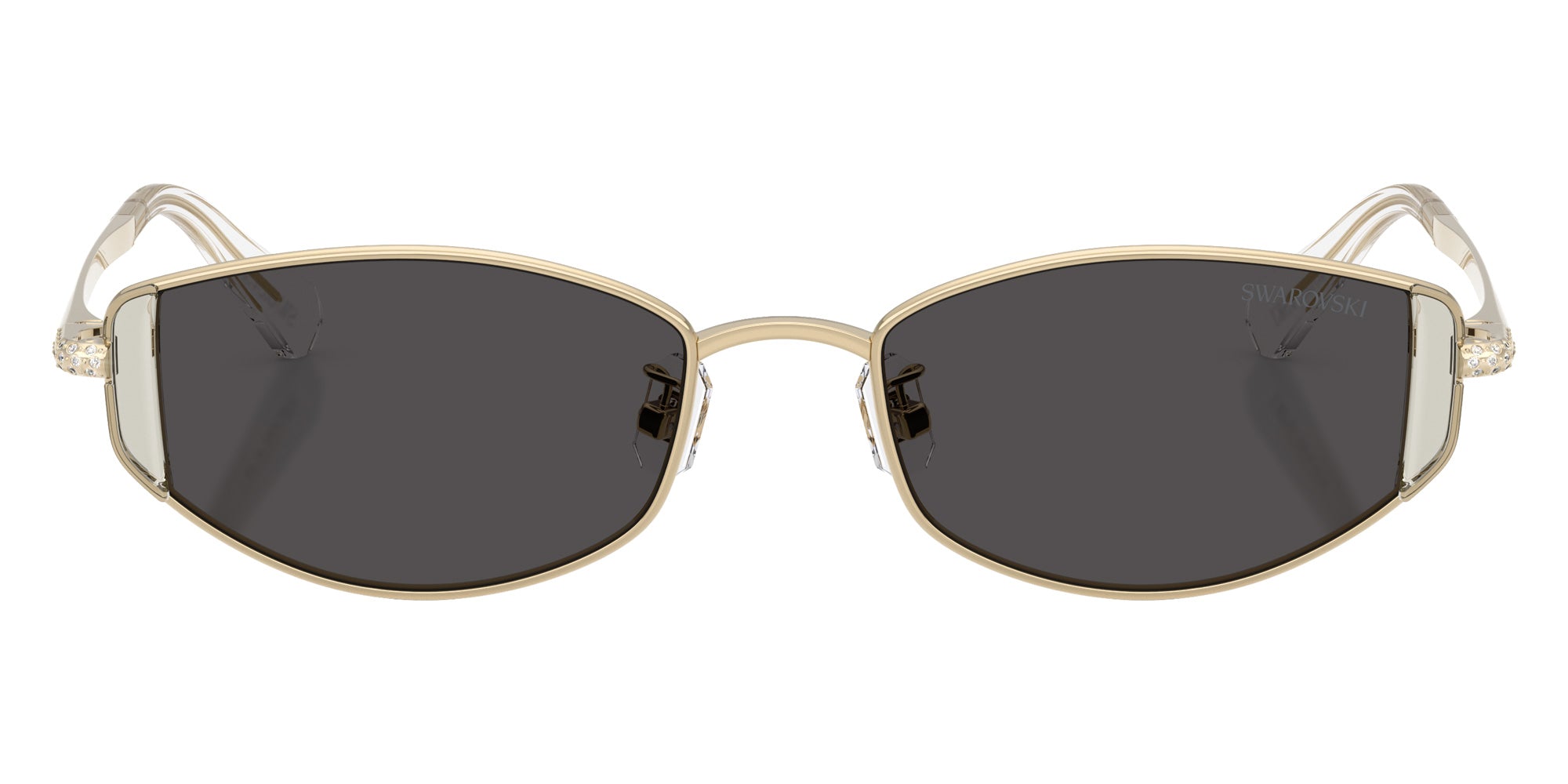 Swarovski SK7035D 401387 53 - Pale Gold / Dark Gray #id:sk7035d401387_s:104100