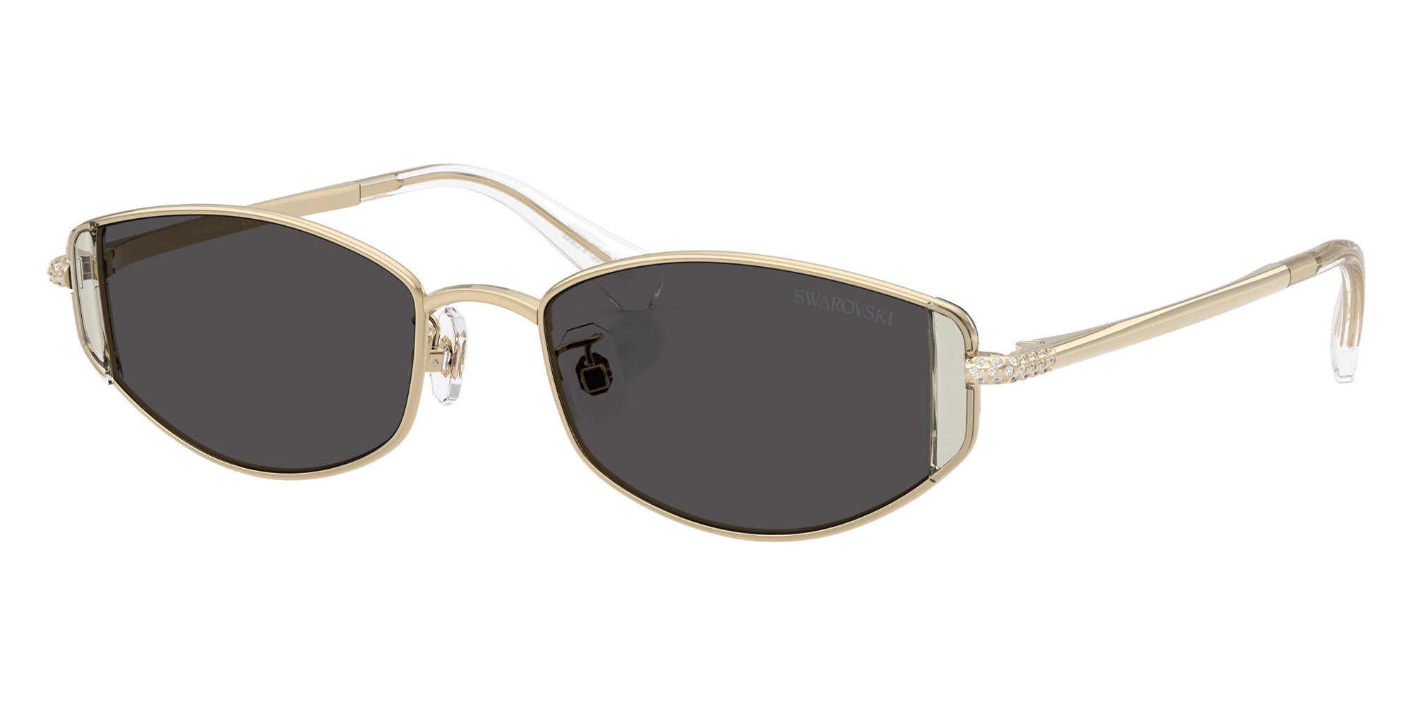 Swarovski SK7035D 401387 53 - Pale Gold / Dark Gray #id:sk7035d401387_s:104105