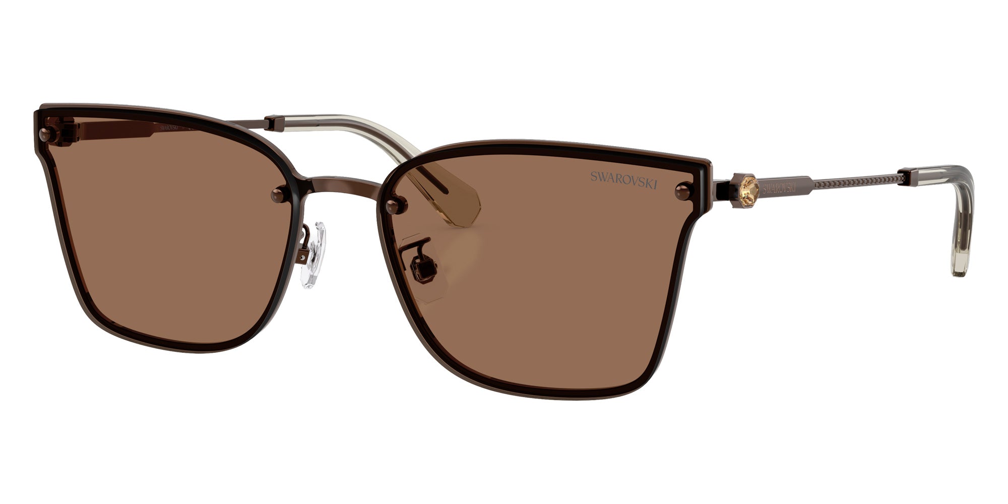 Swarovski SK7036D 400273 62 - Brown / Dark Brown #id:sk7036d400273_s:102105