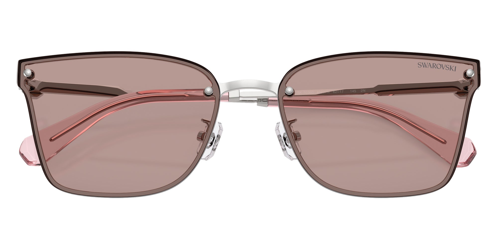 Swarovski SK7036D 40237N 62 - Silver / Light Purple Brown #id:sk7036d40237n_s:106120