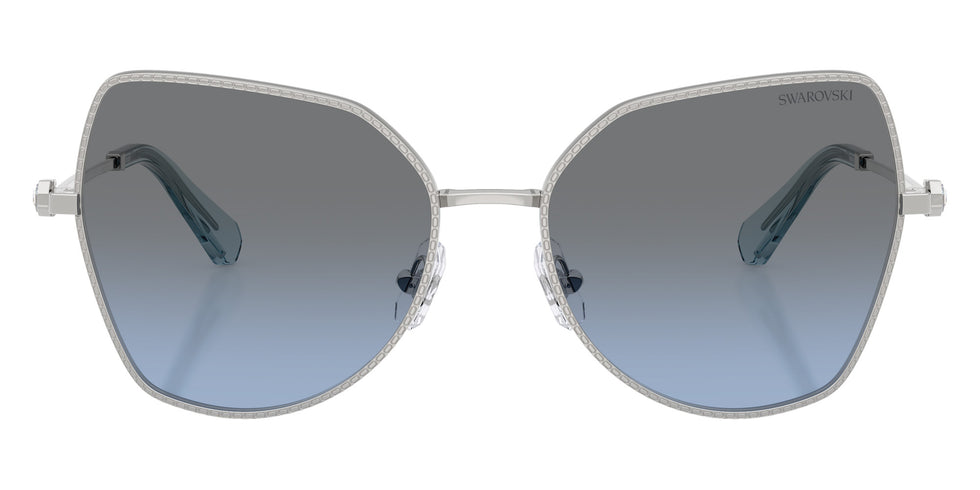 Swarovski SK7037 40018F 58 - Silver / Blue Gradient Gray #id:sk703740018f_s:100100