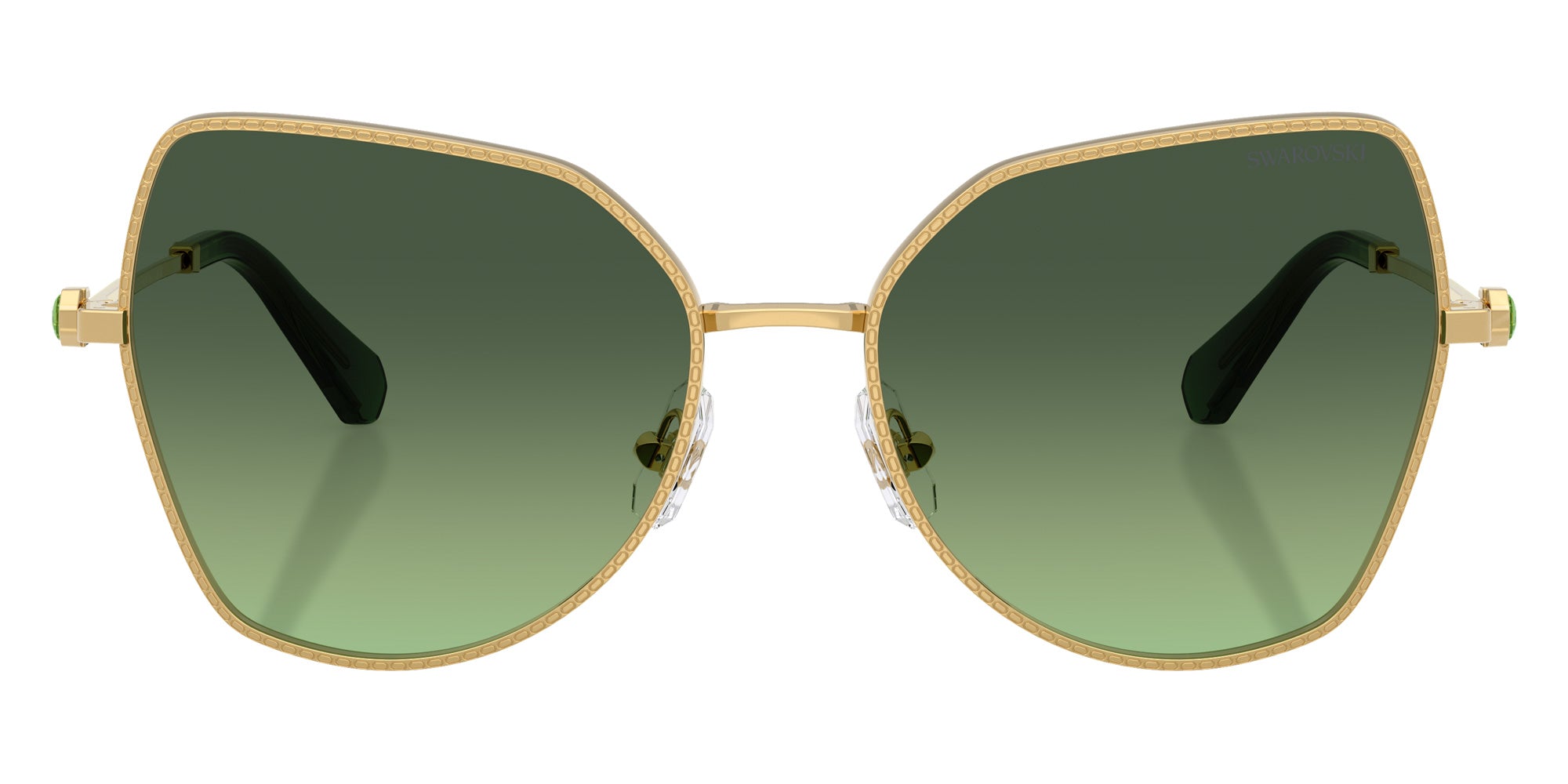 Swarovski SK7037 40172A 58 - Gold / Gradient Green #id:sk703740172a_s:106100