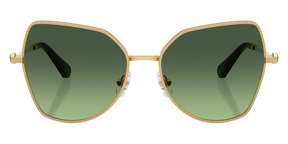 Swarovski SK7037 40172A 58 - Gold / Gradient Green #id:sk703740172a_s:106100