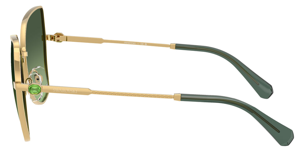 Swarovski SK7037 40172A 58 - Gold / Gradient Green #id:sk703740172a_s:106110