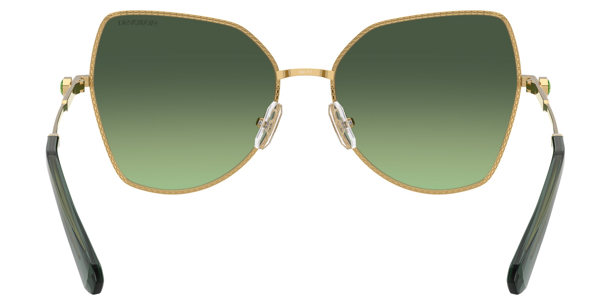 Swarovski SK7037 40172A 58 - Gold / Gradient Green #id:sk703740172a_s:106115