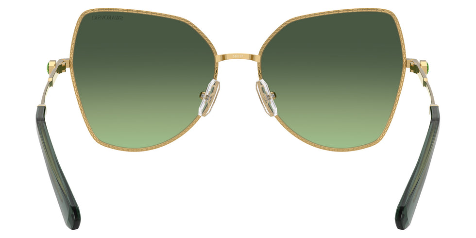 Swarovski SK7037 40172A 58 - Gold / Gradient Green #id:sk703740172a_s:106115