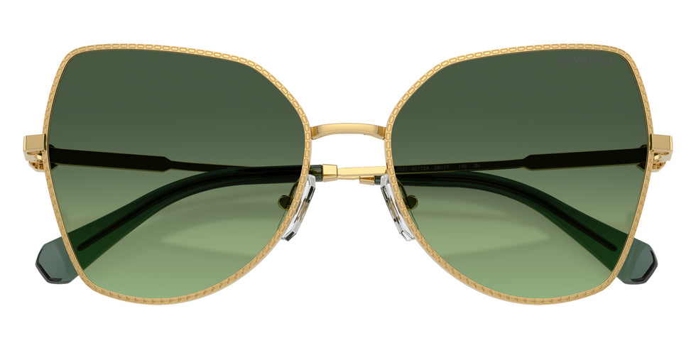 Swarovski SK7037 40172A 58 - Gold / Gradient Green #id:sk703740172a_s:106120