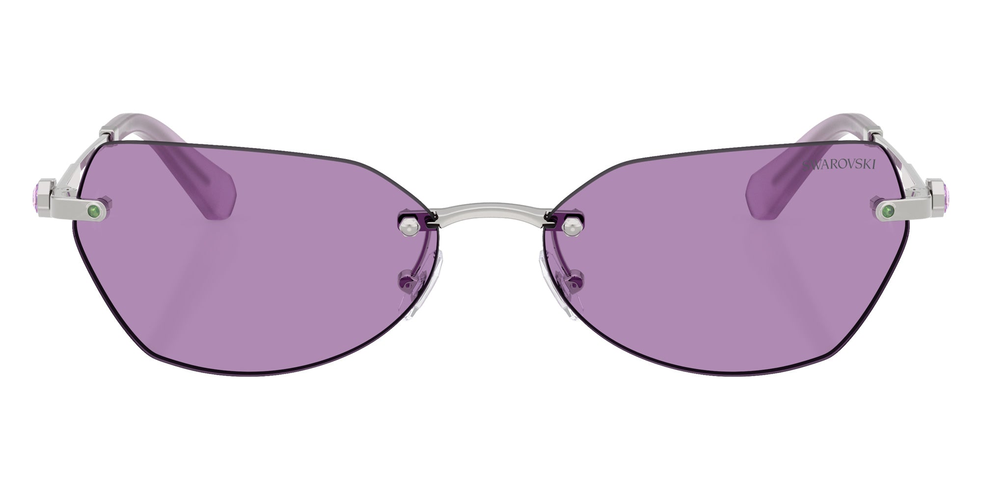 Swarovski SK7038 400169 58 - Silver / Violet #id:sk7038400169_s:100100