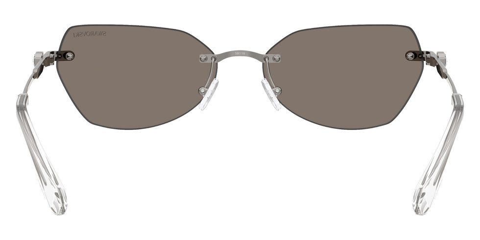 Swarovski SK7038 40096G 58 - Gunmetal / Light Gray Mirrored Silver #id:sk703840096g_s:106115