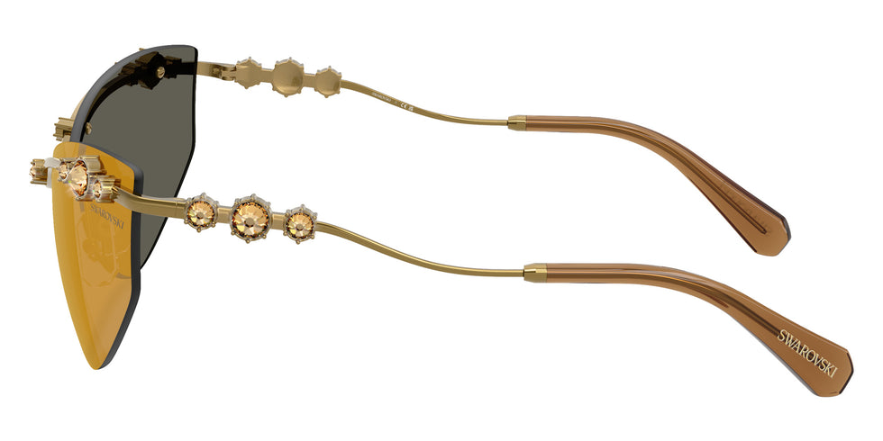 Swarovski SK7039 40427P 61 - Gold / Brown Mirrored Gold #id:sk703940427p_s:104110