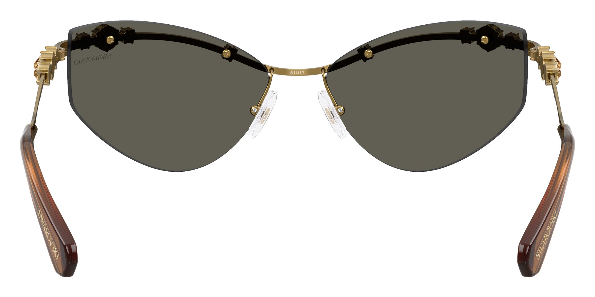 Swarovski SK7039 40427P 61 - Gold / Brown Mirrored Gold #id:sk703940427p_s:104115