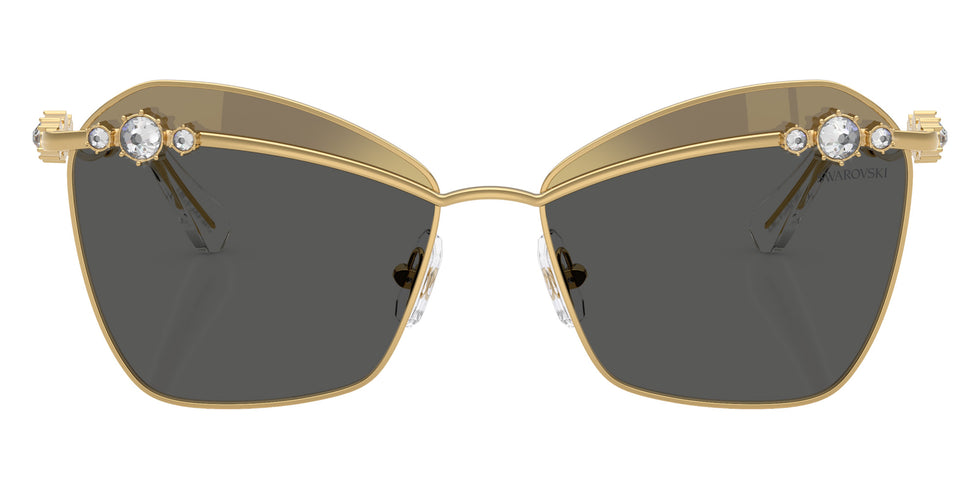Swarovski SK7040 4004/L 57 - Gold / Gray Tampo Swarovski Gold Mirrored #id:sk70404004l_s:102100