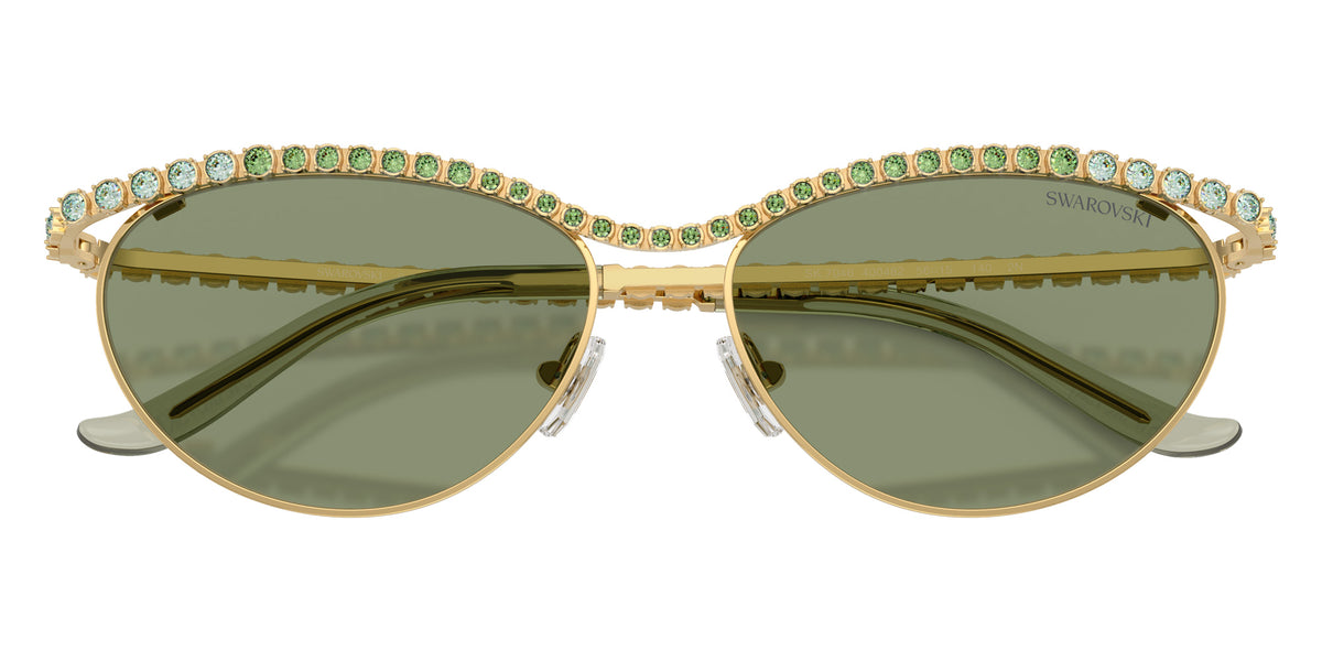 Swarovski SK7046 400482 56 - Gold / Green #id:sk7046400482_s:102120