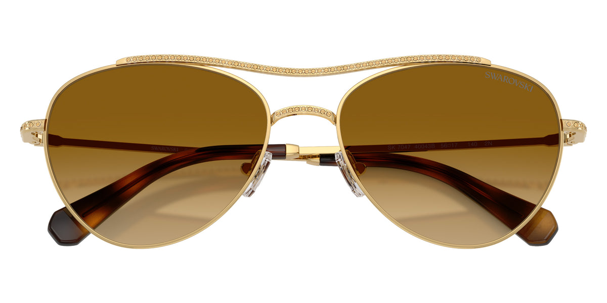Swarovski SK7047 40043B 56 - Gold / Yellow Gradient Light Brown #id:sk704740043b_s:102120