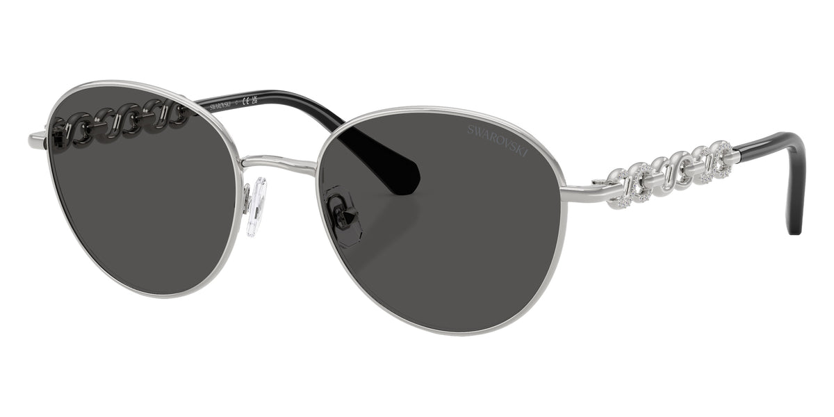 Swarovski SK7049 400187 52 - Silver / Dark Gray #id:sk7049400187_s:100105