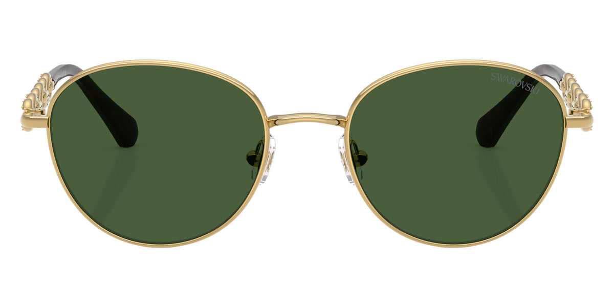 Swarovski SK7049 400471 52 - Gold / Dark Green #id:sk7049400471_s:102100