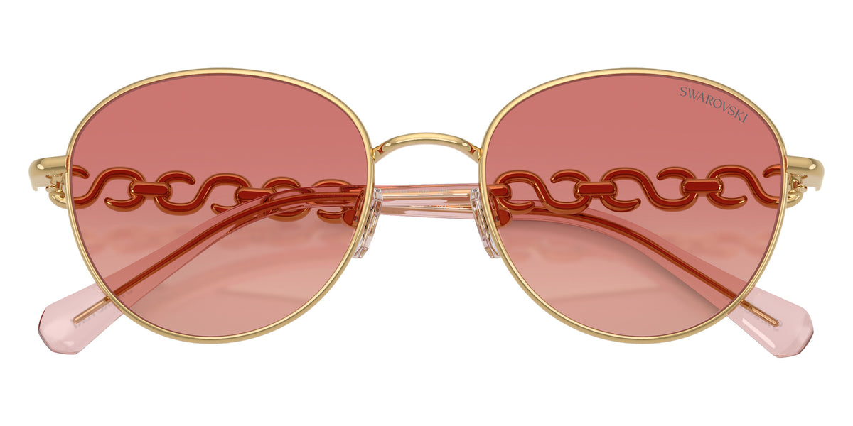 Swarovski SK7049 4004A5 52 - Gold / Pink Gradient Red #id:sk70494004a5_s:104120