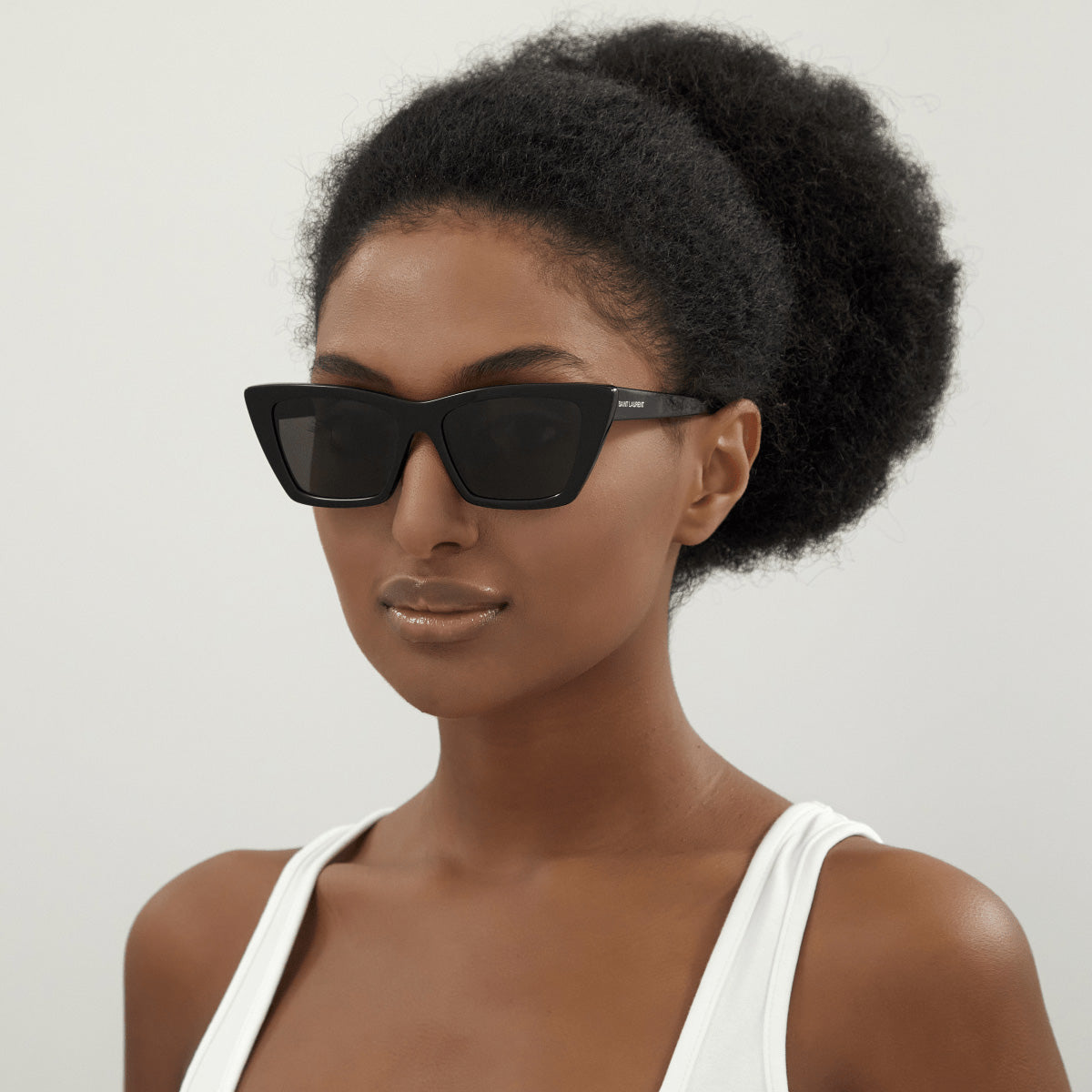 Saint Laurent SL 276 MICA 001 53 - Black / Gray #id:sl276mica001_s:100115