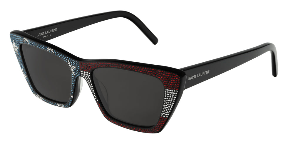 Saint Laurent SL 276 MICA 008 53 - Black / Gray #id:sl276mica008_s:100100