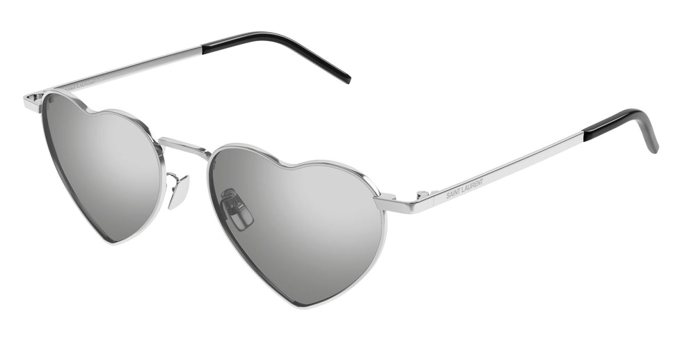 Saint Laurent SL 301 LOULOU 014 52 - Silver / Silver Flash #id:sl301loulou014_s:104105