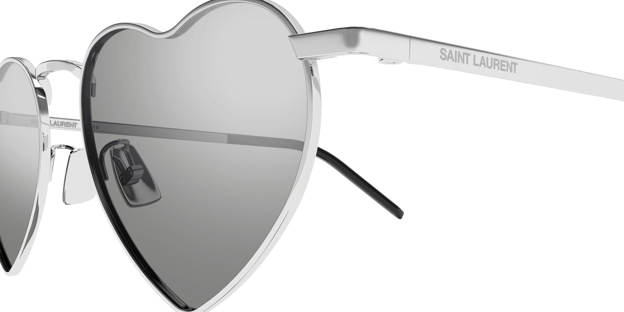 Saint Laurent SL 301 LOULOU 014 52 - Silver / Silver Flash #id:sl301loulou014_s:104110