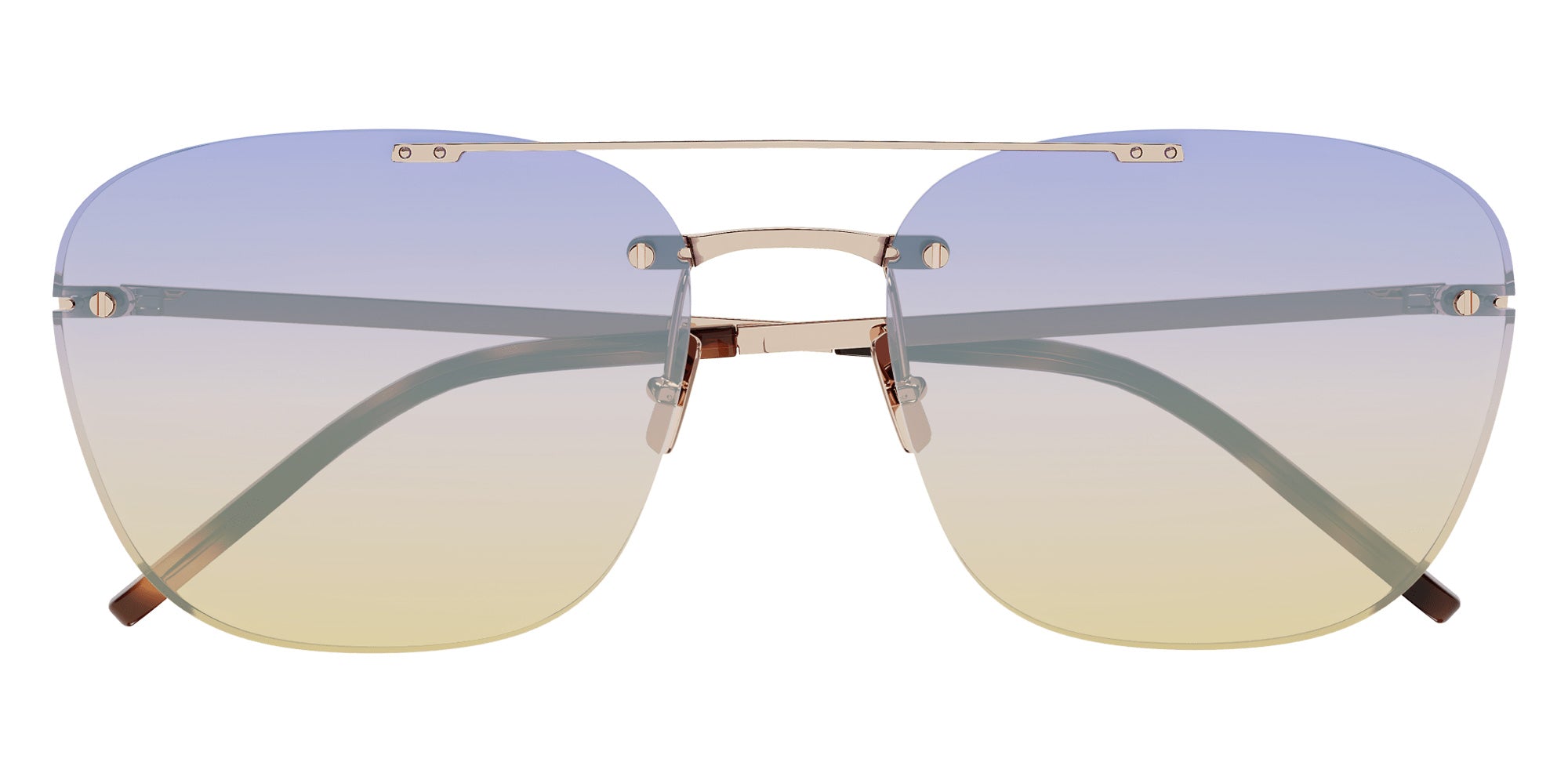Saint Laurent SL 309 RIMLESS 004 58 - Gold / Violet Gradient Double #id:sl309rimless004_s:102100