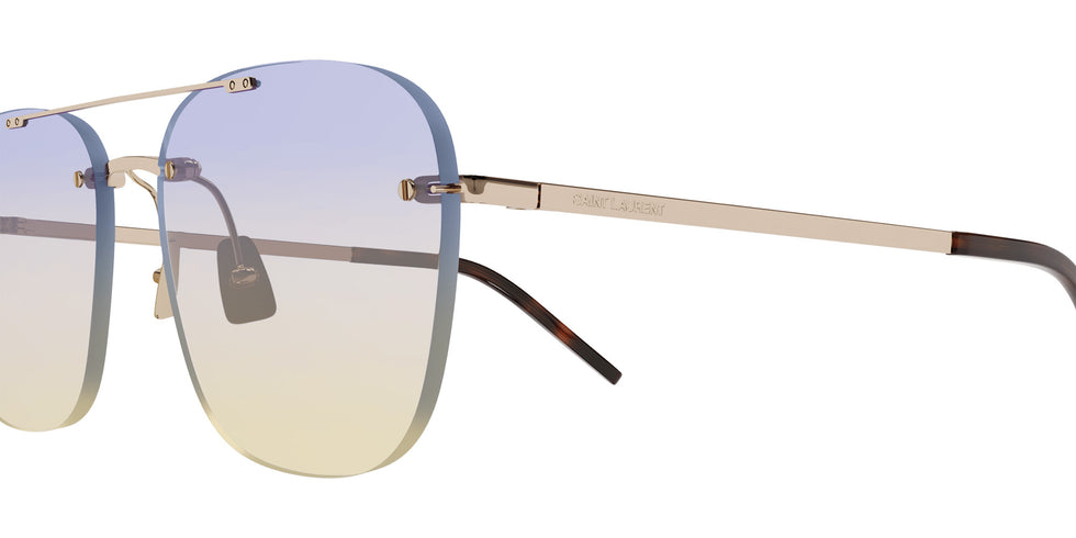 Saint Laurent SL 309 RIMLESS 004 58 - Gold / Violet Gradient Double #id:sl309rimless004_s:102110