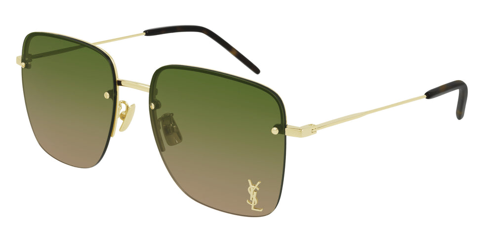 Saint Laurent SL 312 M 003 58 - Gold / Green Gradient Double #id:sl312m003_s:100100