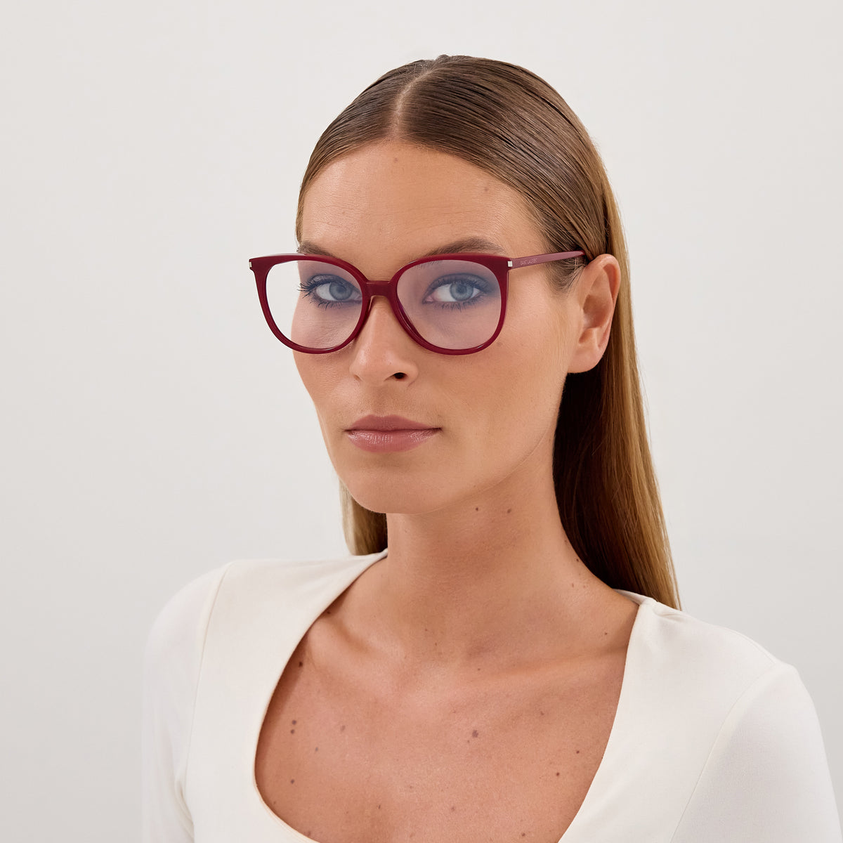 Saint Laurent SL 39 013 54 - Burgundy #id:sl39013_s:100115