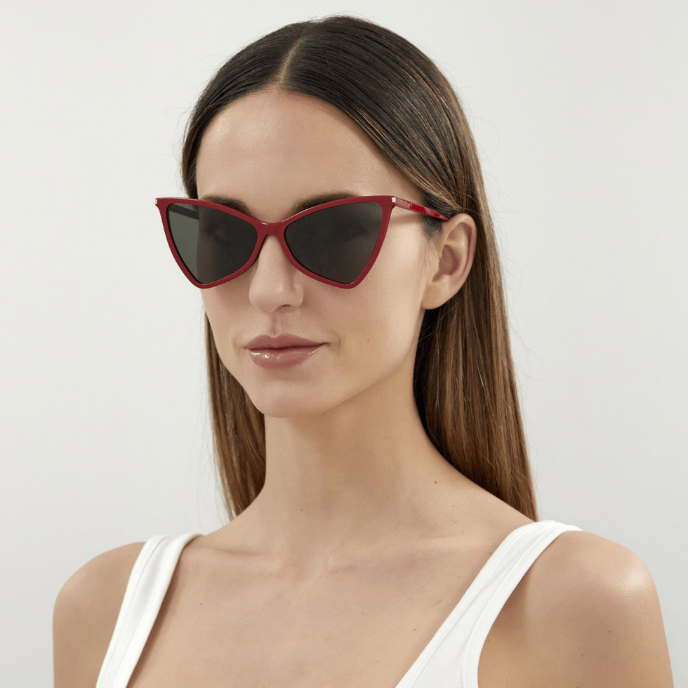 Saint Laurent SL 475 JERRY 003 58 - Red / Gray #id:sl475jerry003_s:100115