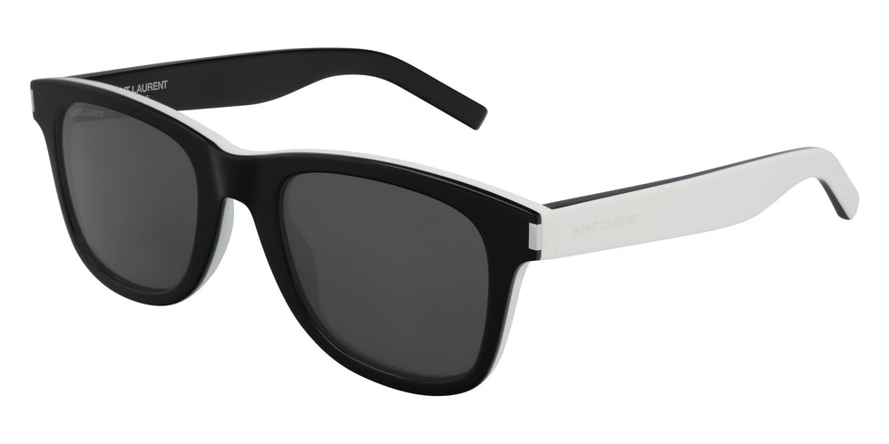 Saint Laurent SL 51 035 50 - Black/White / Gray #id:sl51035_s:110100