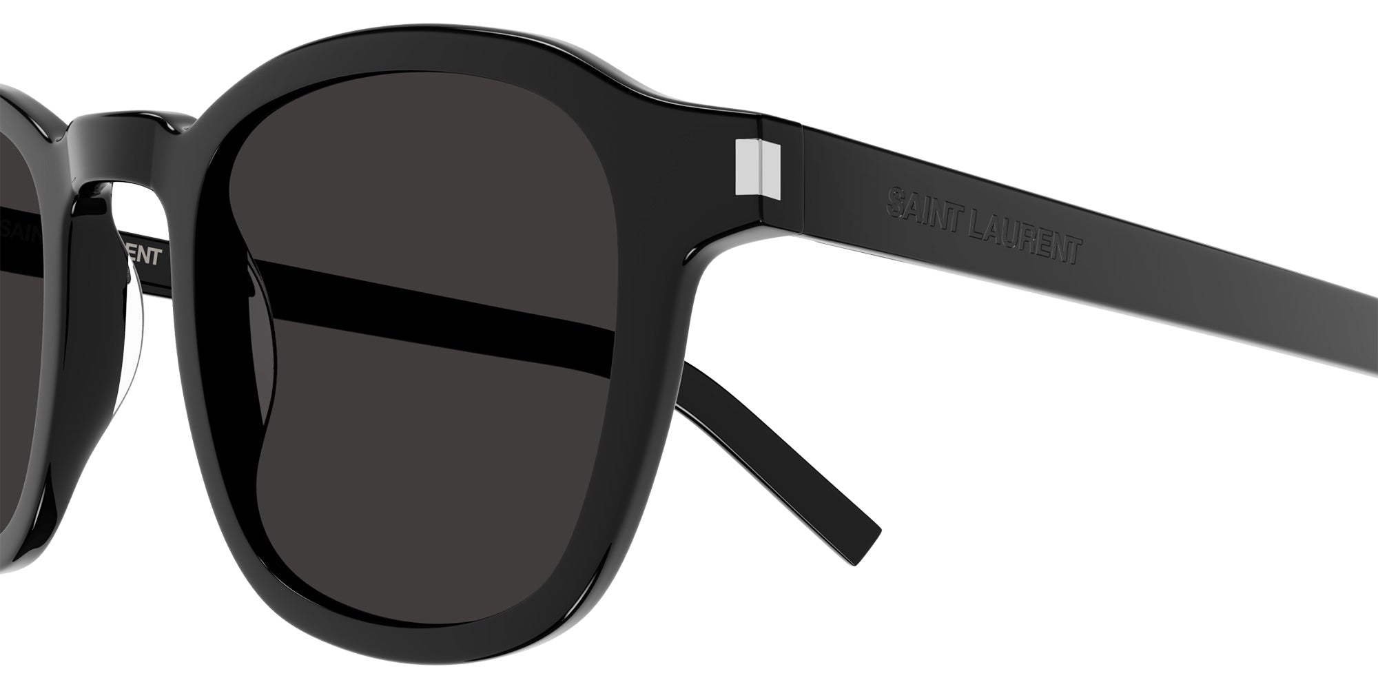 Saint Laurent SL 549 SLIM 001 47 - Black / Black #id:sl549slim001_s:100110